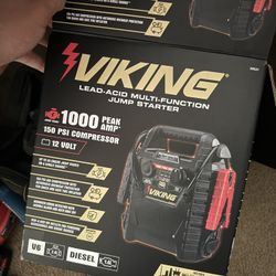 Viking Jump start Air Compressor 