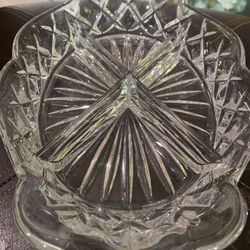 Vintage Gorham Crystal Divided Dish
