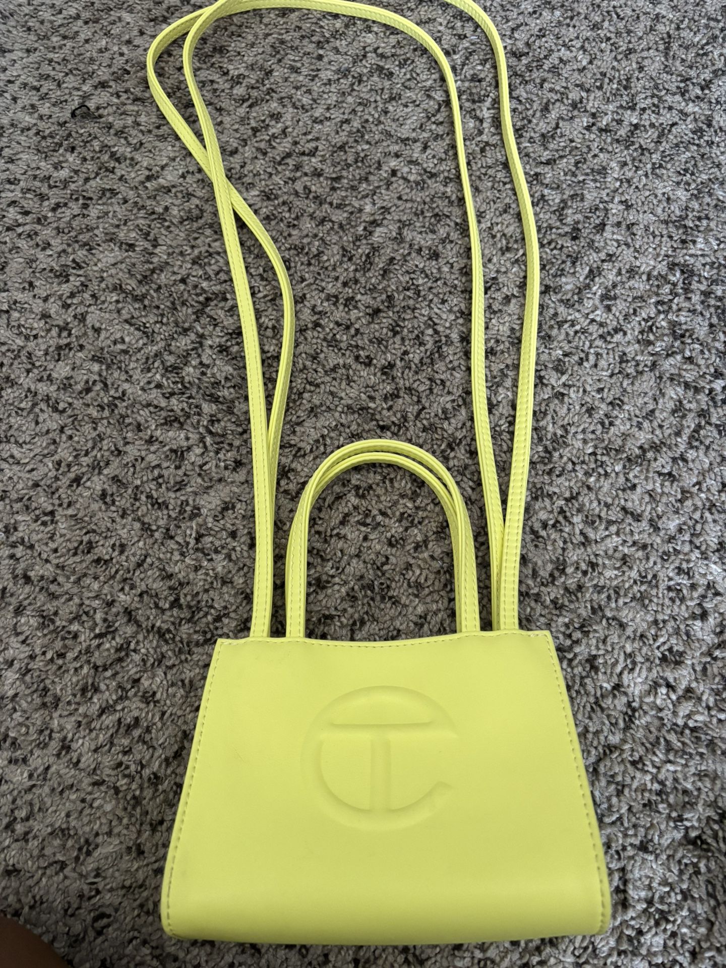 Mini Lime Teflar Purse