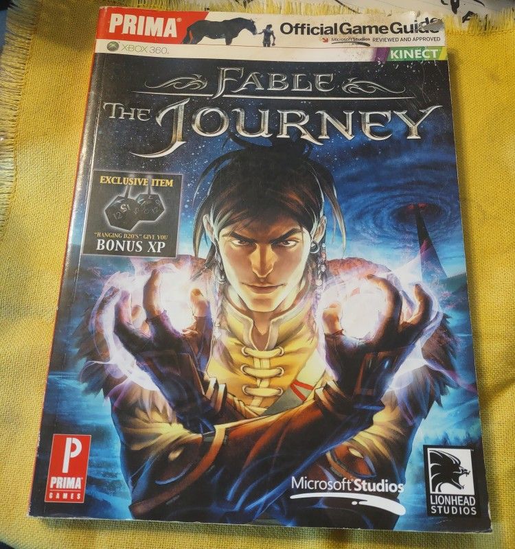 Prima Strategy Guide Fable The Journey In Good Shape