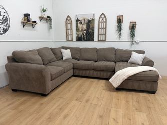Brown Sectional Couch Free Delivery