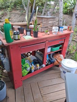 Gardening bench