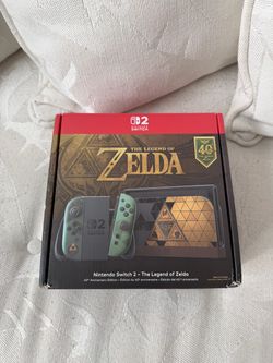 Nintendo Switch 2 Legend of Zelda 40th Anniversary Edition