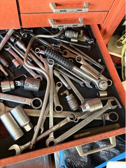 tool box and tools