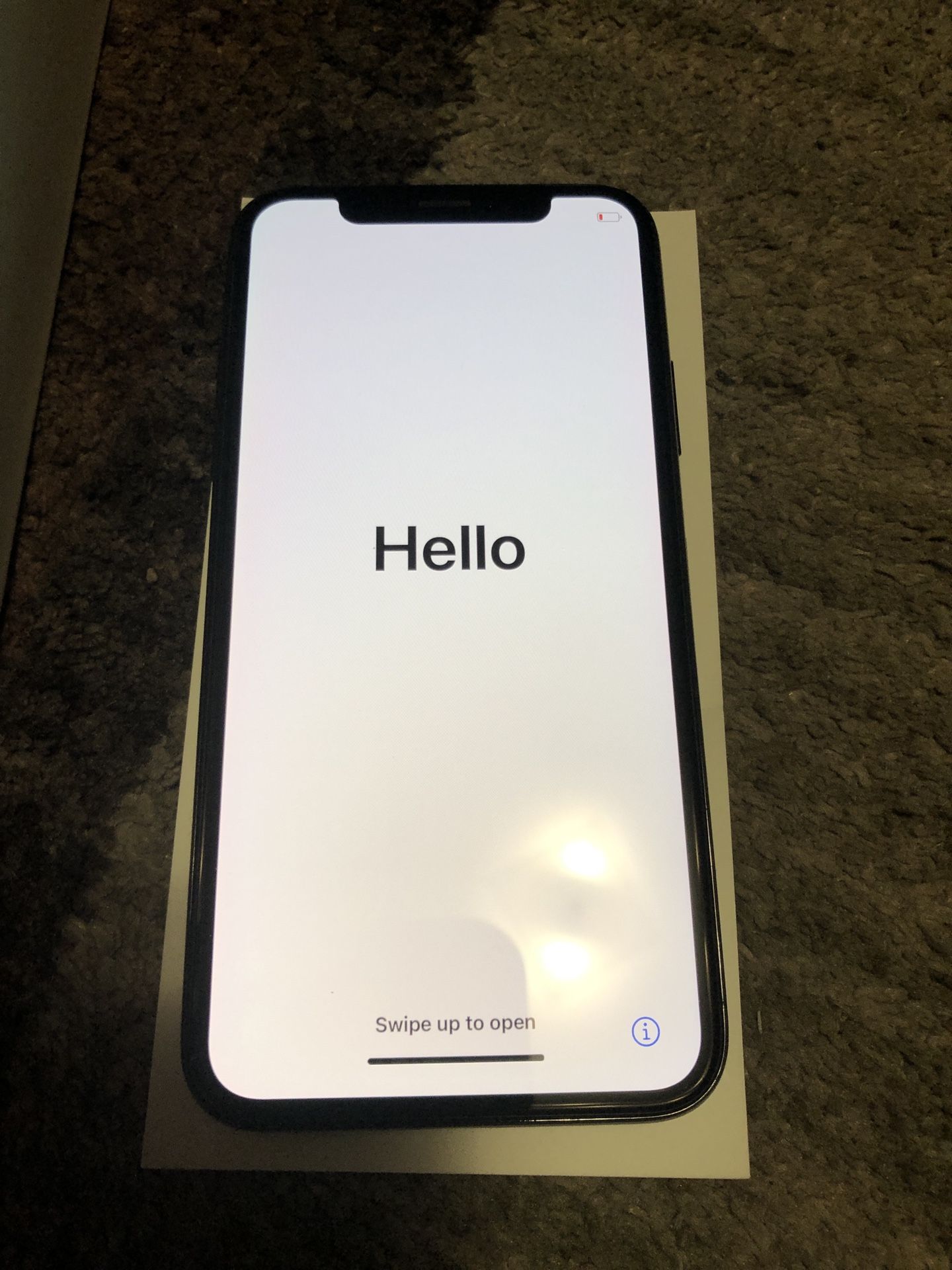 Apple iPhone X - 256GB - Space Gray (AT&T) Bundle