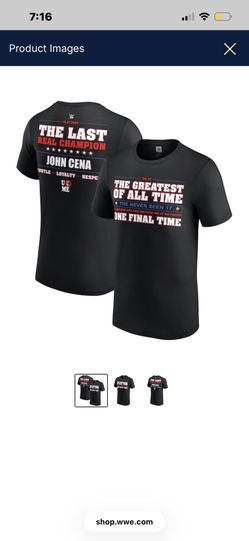 John Cena Greatest Of All Time T-Shirt 