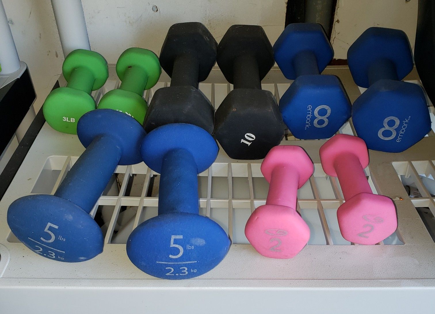 Dumbbell set