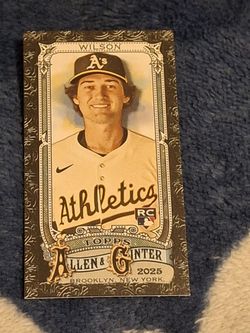 2025 allen & Ginter Rc Black Mini Jacob Wilson