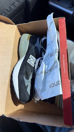 New Balance Made in USA 993 MR993BK Black Grey Suede Mesh Men's US 10 Collectible