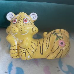 Vintage 60s Cat Ceramic 