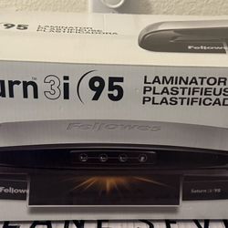 Laminator - Fellowes Saturn 3i 95 With Laminating Sheets