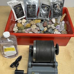 National Geographic Hobby Rock Tumbler Kit+