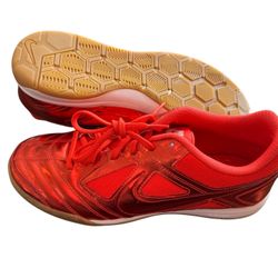 Nike Gato LV8 Light Crimson Indoor Soccer Shoes Turf Size 10