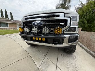 Ford F250 Baja designs lights and light bar