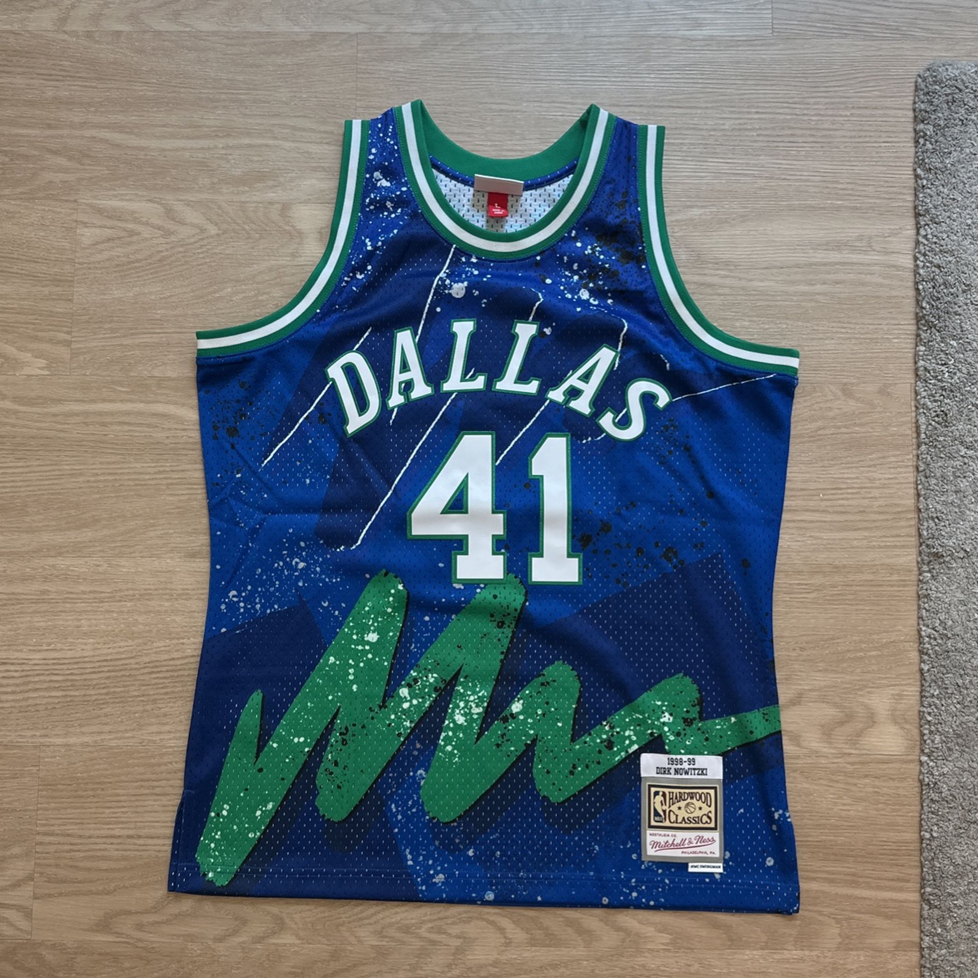 Size Large Mitchell And Ness Authentic Vintage Swingman Jersey NBA