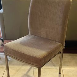 Crate And Barrel Dining Chairs (4) 