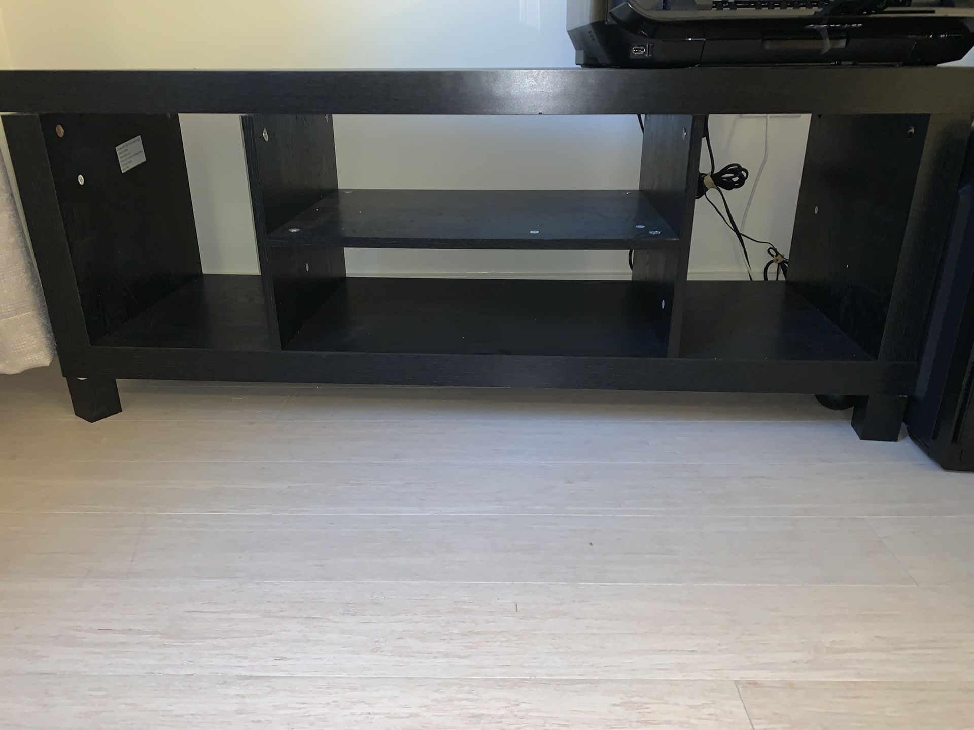 Black TV Stand