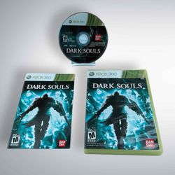 Dark Souls Microsoft Xbox 360, 2011, Complete in Box with Manual