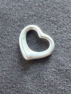 Tiffany & co open heart pendant