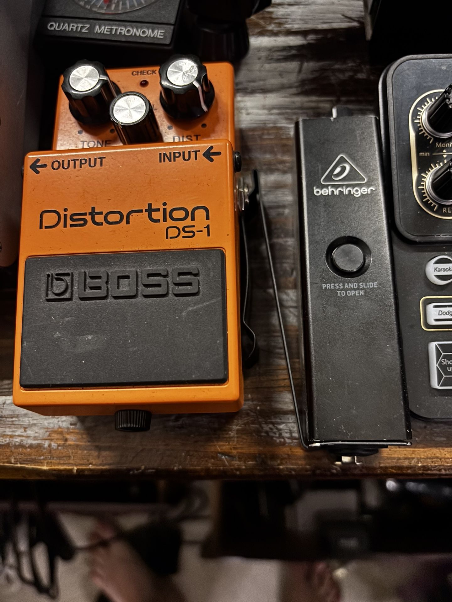 Boss DS-1 is a distortion pedal for guitar