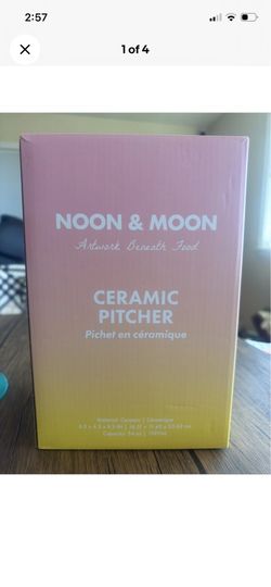 Noon and Moon Ceramic juicer