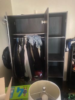Gray cabinet
