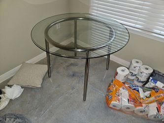 Glass table