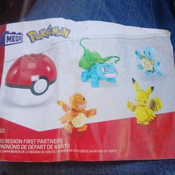 Pokemon lego mega set.