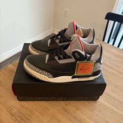 Air Jordan Retro 3 Black Cement Size 11