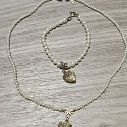 Women's Necklace And Bracelet Set