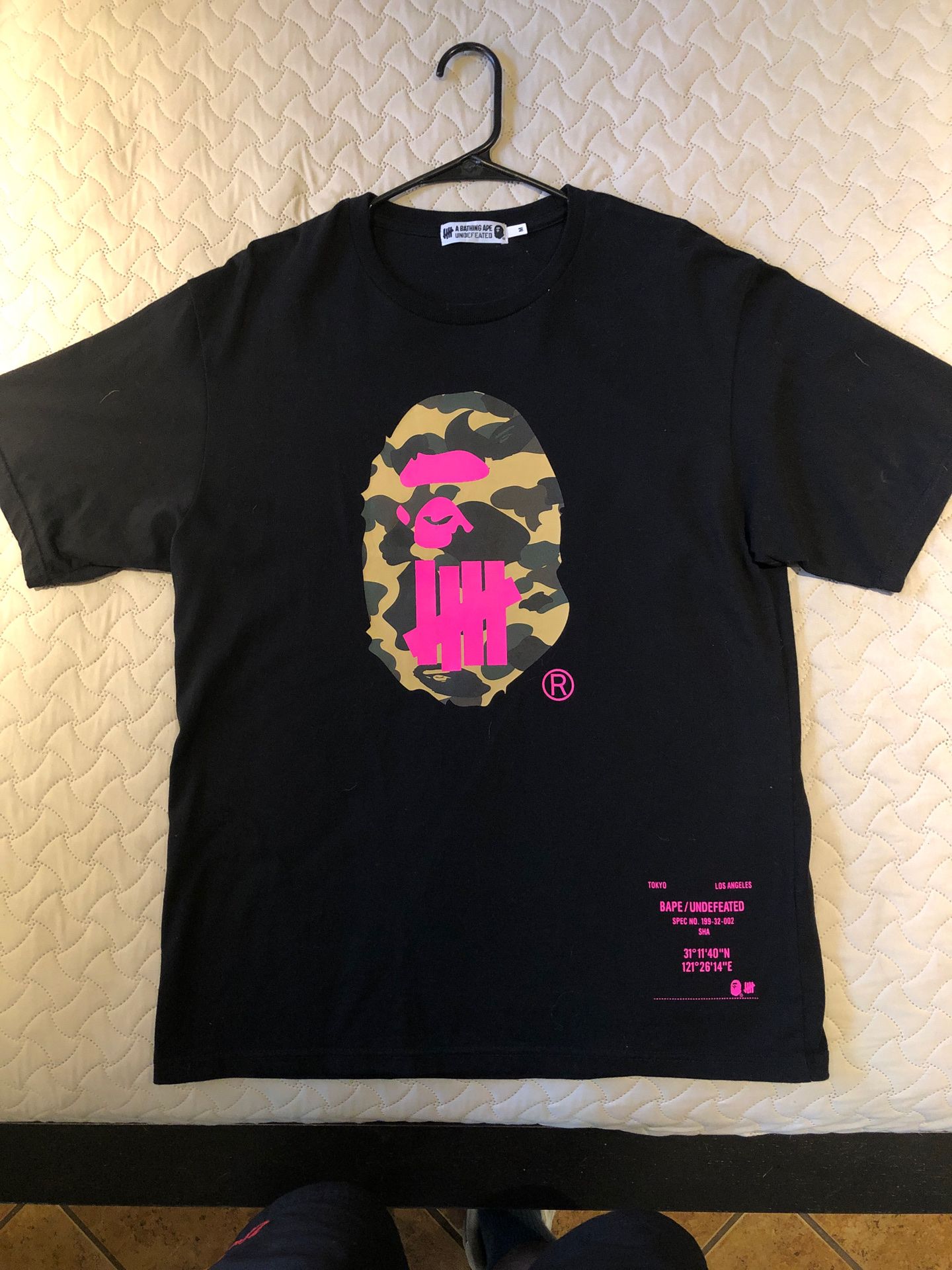 Bape x UNDEFEATED Shanghai Tee