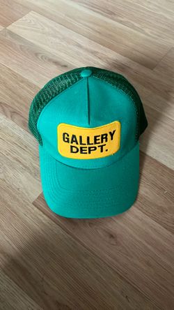 Gallery Dept. Green Yellow Trucker Hat. Like New