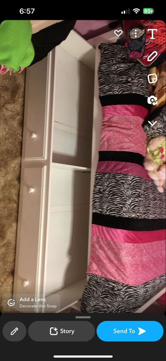 Twin Bed With Trundle For A Little Girl