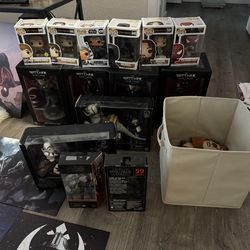 Funko Pop and Pop Culture Action Figure Collection