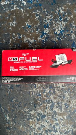 Milwaukee fuel m18 2886 20 Grinder