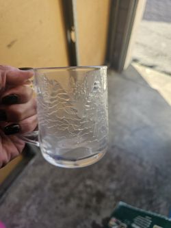 4 Christmas Coffee Cups