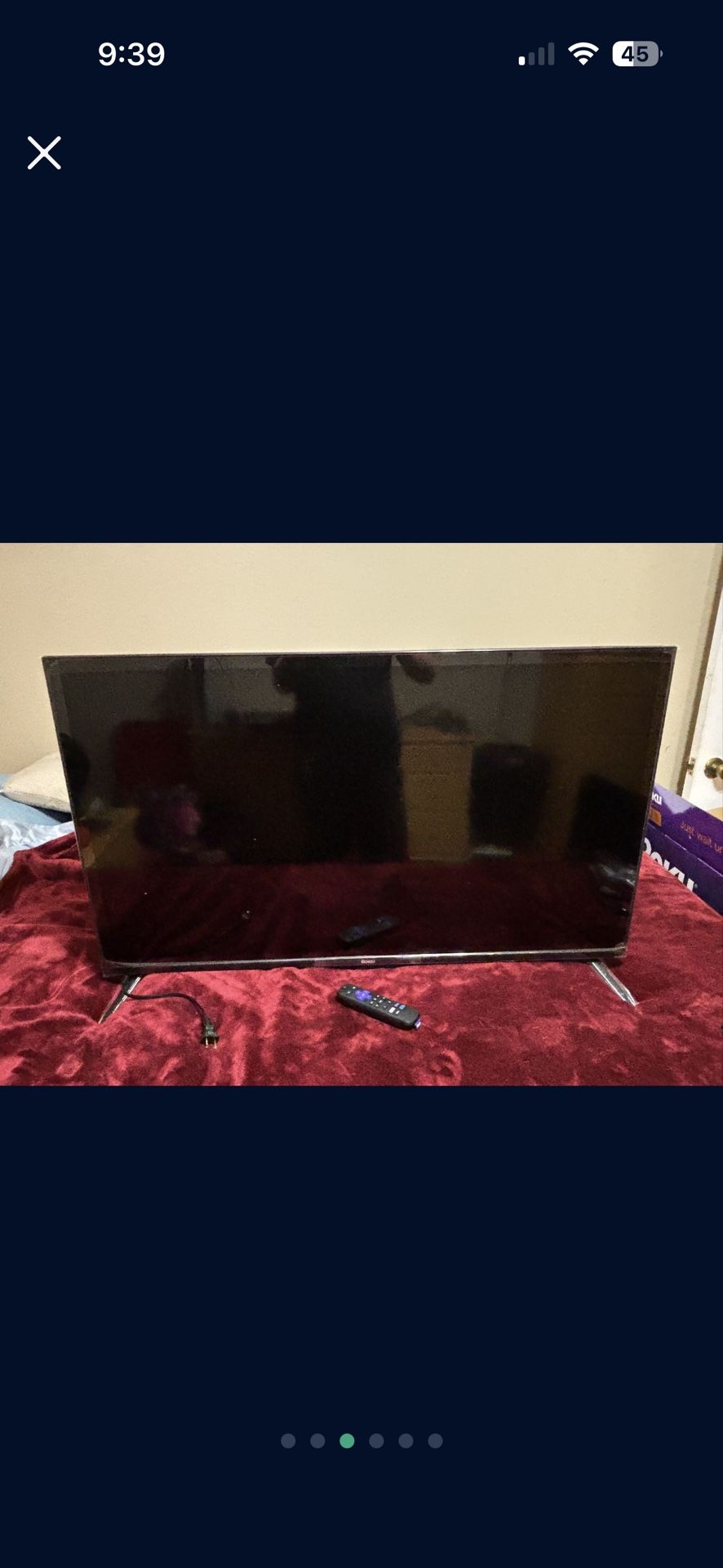 43” ROKU SELECT SERIES SMART TV READ DESCRIPTION