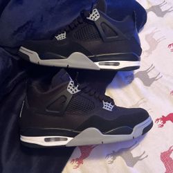 Jordan 4 black canvas size 11