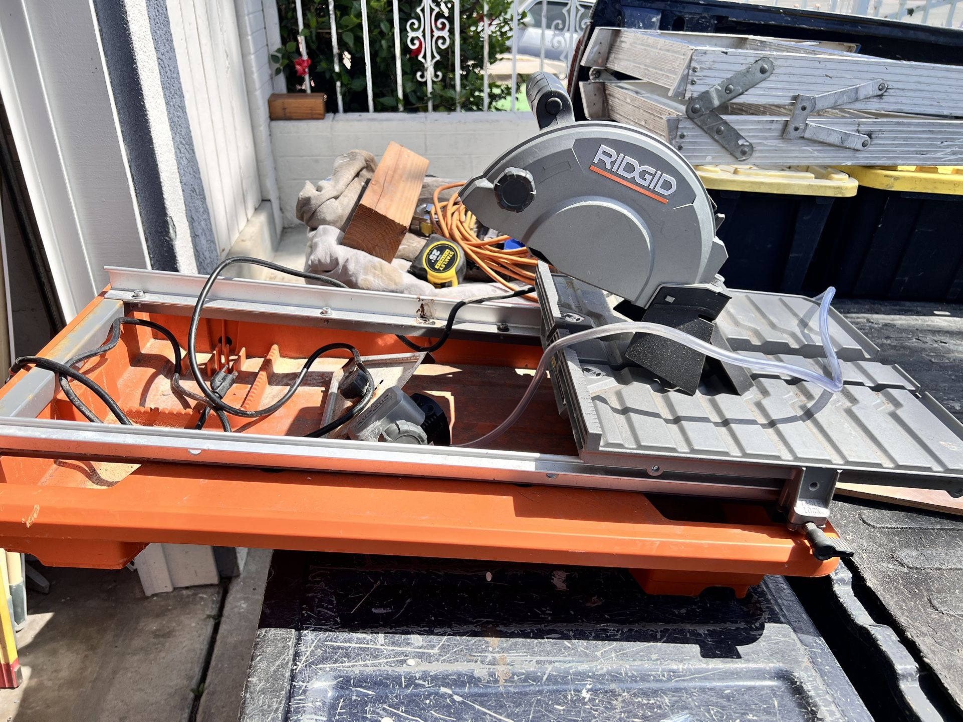 9-Amp 7 In Rigid Tile Saw