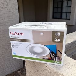 Broan-NuTone 50-80 CFM Ceiling Bathroom Exhaust Fan with Light