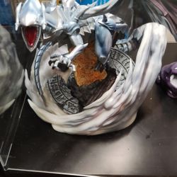 Blue Eyes White Dragon Statue 