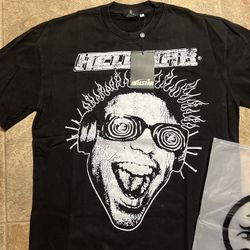 Black Hellstar T-Shirt - Large