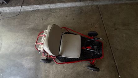 Custom electric go kart