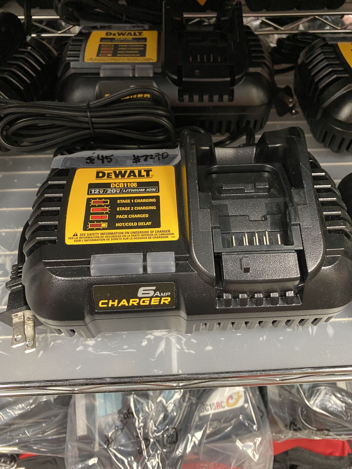 Dewalt 6amp Charger 20v / 12v