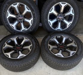 Gmc Sierra 1500 Yukon AT4 Factory Wheels Tires