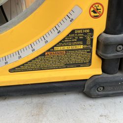 Table Saw 10” Dewalt 