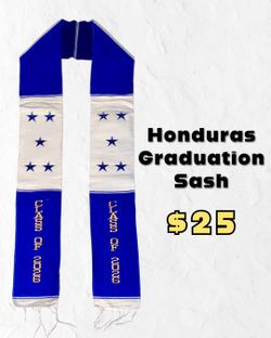Honduras Graduation Sash