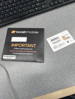 Boost Mobile Sim Card