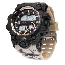 ACW435-005 - Activa Endurance X Invicta Men's Digital Watch - 54.5mm. Tan (ACW435-005)