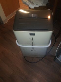 Portable ac and humidifier